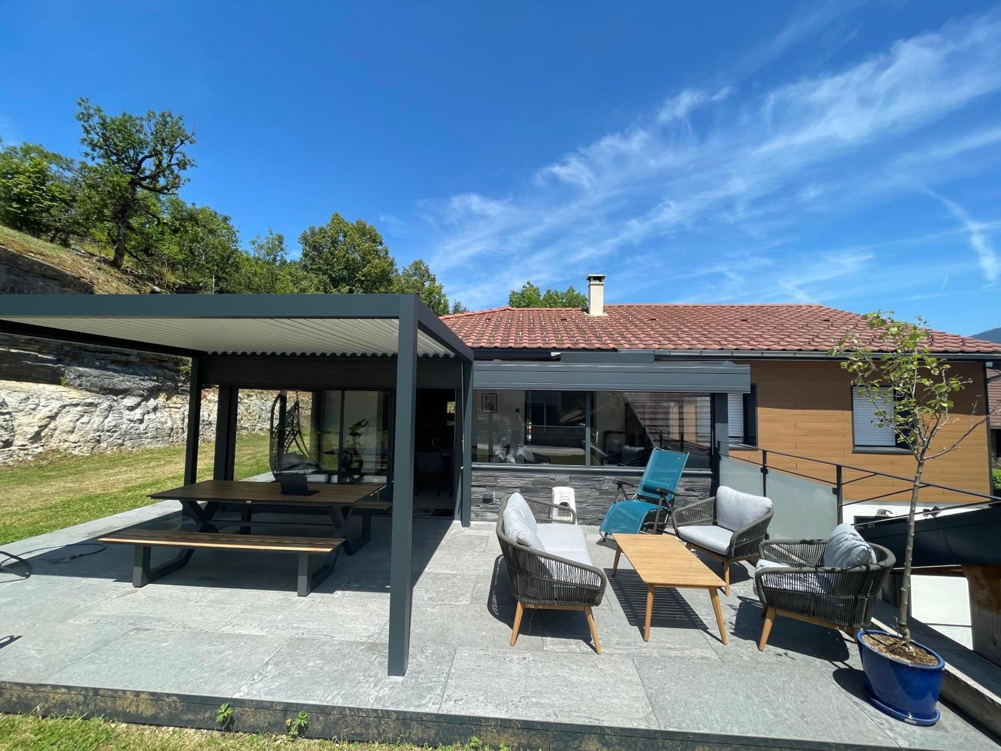 Maison Cosy A La Montagne Chatillon-en-Michaille Exteriör bild